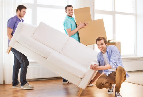 Residential flat move in Battersea with careful furniture handling