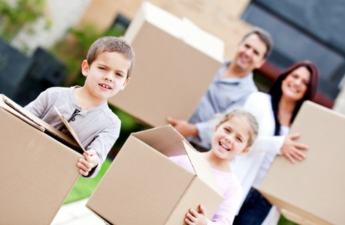 Local office relocation in Battersea with careful loading