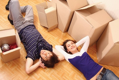 Selection of moving boxes for Battersea home relocation